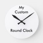 Personalised Round Wall Clock