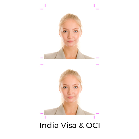 Indian Visa Photo | OCI Photo