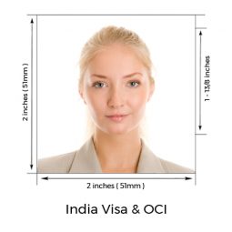Indian Visa Photo | OCI Photo
