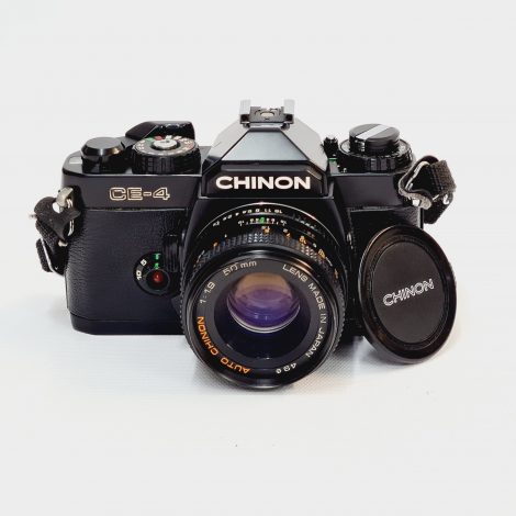Chinon CE-4 + 50mm f/1.9 Lens