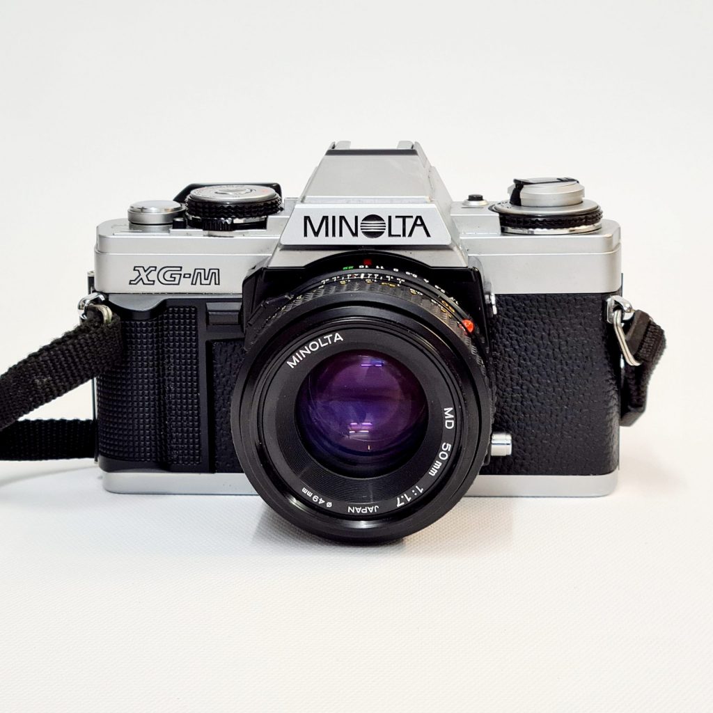 Film Camera Minolta XGM + Minolta MD 50mm f/1.7 Stuart Cameras