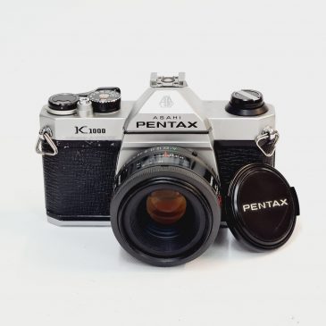 Pentax K1000 + Pentax 50mm